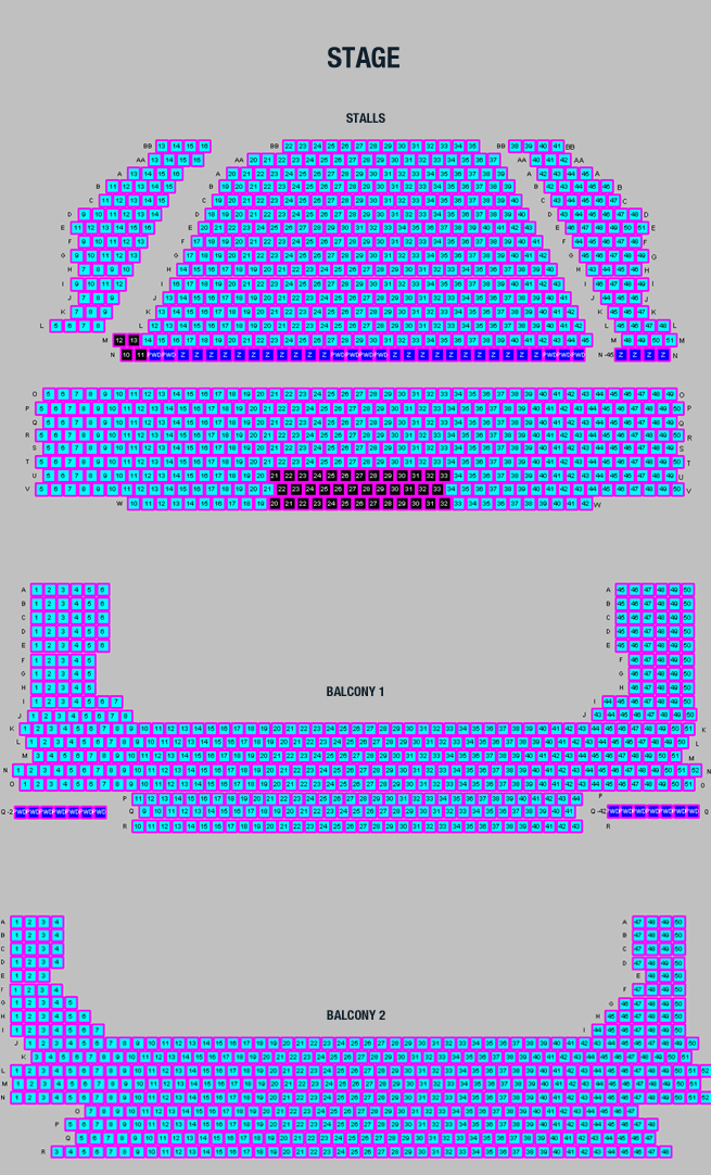 Qpac Lyric Theatre Seating Plan